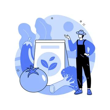 Soil fertility abstract concept vector illustration. Stock Illustration