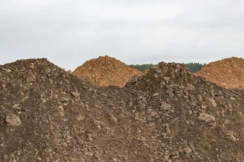 Soil on the ground as texture and background. Photos