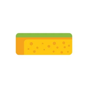 Soil layers showing ground cross section with grass Stock Illustration