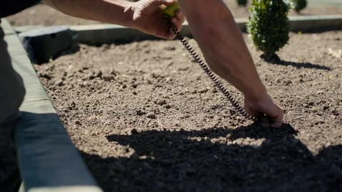 Soil Moisture Instrument - Testing Stock Footage 95297726