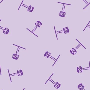 Soil moisture sensor agri tech glyph vector seamless pattern 스톡 일러스트