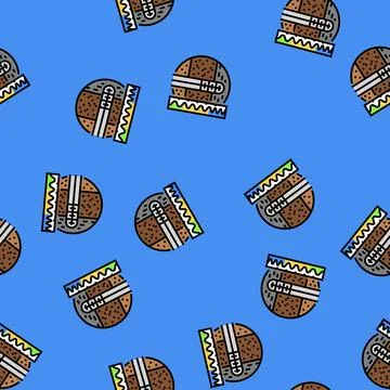 Soil percolation hydrogeologist vector seamless pattern Stock Illustration