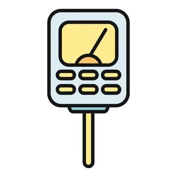 Soil ph and moisture meter for garden testing Stock Illustration