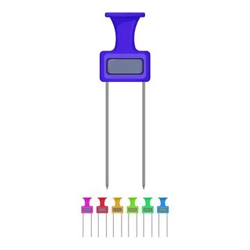 Soil ph meter color icon vector graphic Stock Illustration
