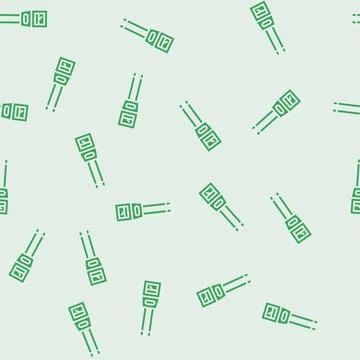 Soil ph meter garden tool glyph seamless pattern Stock Illustration