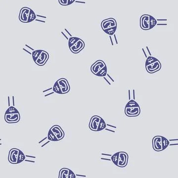 Soil ph meter garden tool glyph vector seamless pattern Stock Illustration