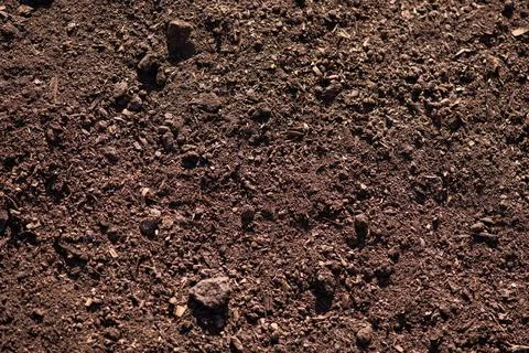 Soil preparation texture. Soil composition detail. Soil structure texture. .. Stock Photos