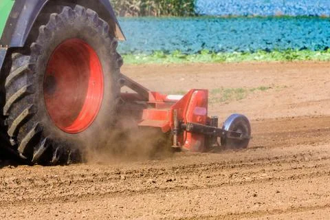 Soil preperation Stock Photos