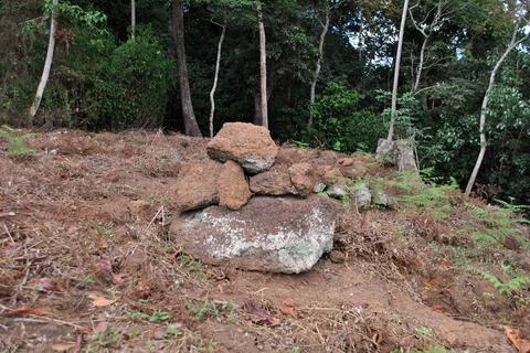 Soil rock stone Stock Photos