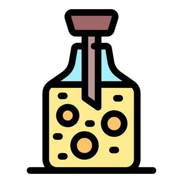 Soil testing kit analyzing sample for nutrients and composition Illustrazione stock