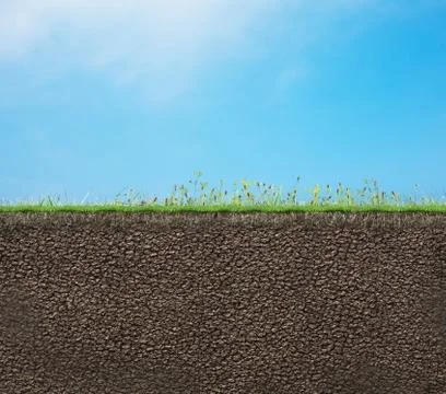 Soil texture Stock Photos