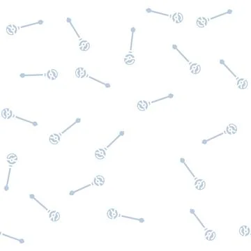 Soil thermometer compost glyph vector seamless pattern Stock Illustration