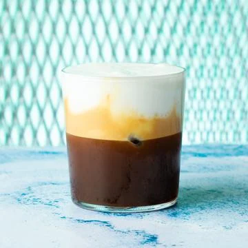 Soiree freddo cappuccino Stock Photos