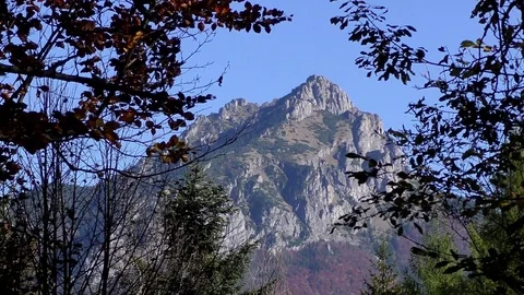 Sokolie in the autumn. Stock-Footage 83065037