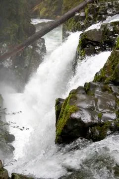 Sol Duc Falls Stock Photos