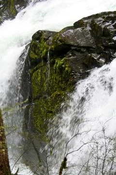Sol Duc Falls Stock Photos