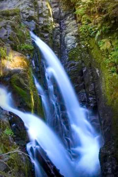 Sol Duc Falls Stock Photos