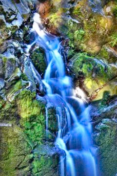 Sol Duc Falls Stock Photos