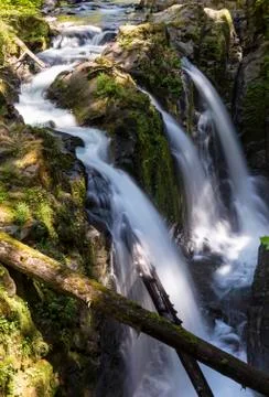 Sol Duc Falls Stock Photos