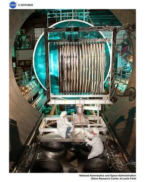 Solar Array Concentrator in Vacuum Tank 6 Copyright: xpiemagsx piemagsspac... Stock Photos