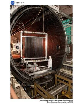 Solar Array Concentrator in Vacuum Tank 6 Copyright: xpiemagsx piemagsspac... 写真素材