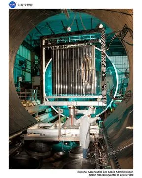 Solar Array Concentrator in Vacuum Tank 6 Copyright: xpiemagsx piemagsspac... 스톡 사진