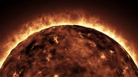 Solar Atmosphere Stock Footage 99709833