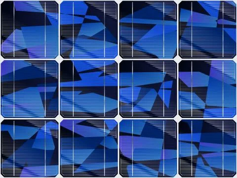 Solar battery vector Illustrazione stock