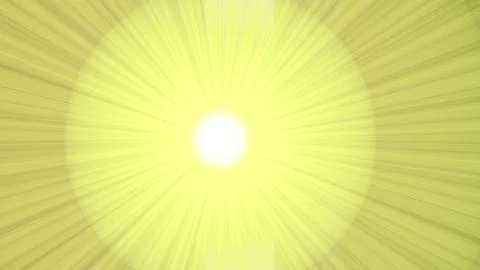 Solar Beam Flash Effect Stock Illustration