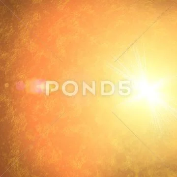 Solar blast background Stock Illustration