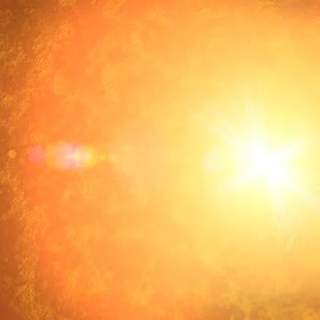 Solar blast background Stock Illustration