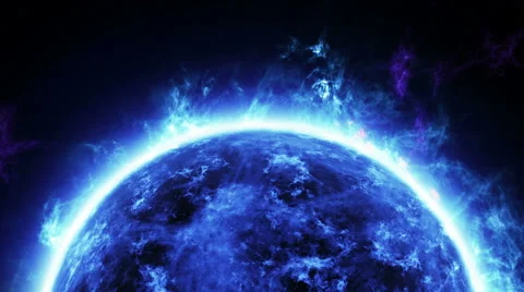 Solar blue 002 Stock Footage 49065424