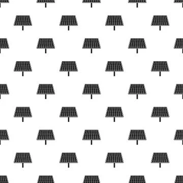 Solar brand panel pattern seamless 스톡 일러스트
