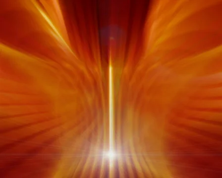 Solar Burst Transition Stock Footage 822818
