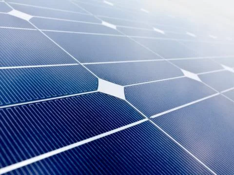 Solar cell battery panel background Stock Photos