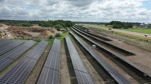 Solar cell Linköping Stock Footage 147124032