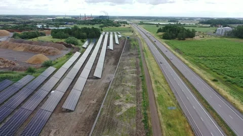 Solar cell Linköping Stock Footage 147124064