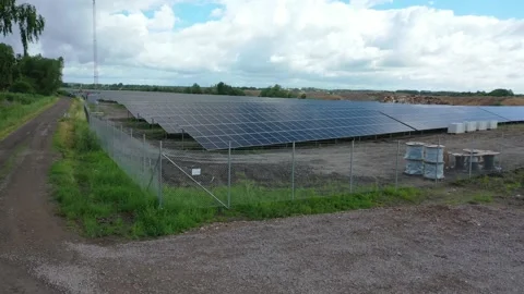 Solar cell Linköping Stock Footage 147124069