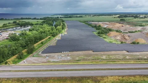 Solar cell Linköping Stock Footage 147124094