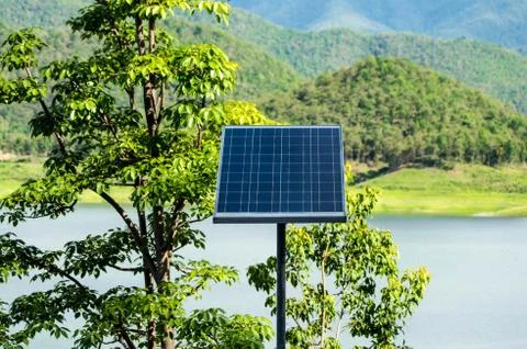 Solar cell  panel Stock Photos