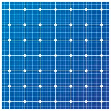 Solar cell pattern Illustrazione stock