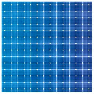 Solar cell pattern Stock Illustration