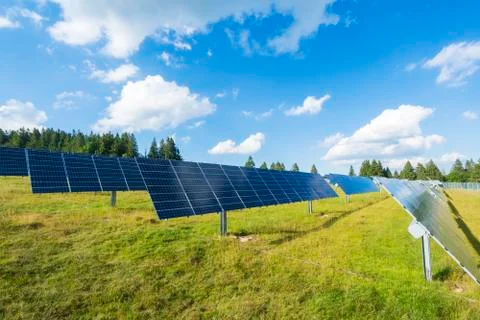 Solar cell Foto stock