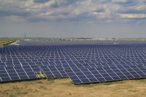 Solar Cells Array Photos