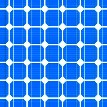 Solar Cells Background Stock Illustration