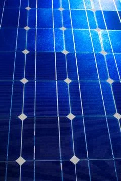 Solar cells pattern background texture Stock Photos