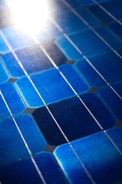 Solar cells pattern background texture Stock Photos