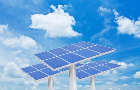 Solar cells Stock Photos