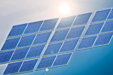 Solar cells Foto stock