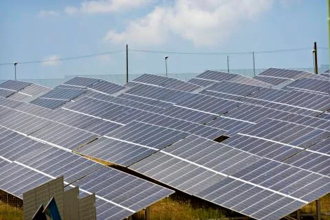 Solar cells Foto stock